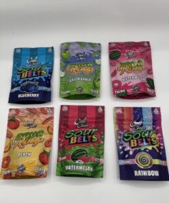 CALI CLEAR SOUR BELTS 750MG GUMMIES