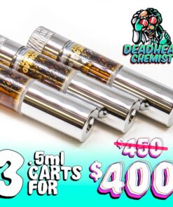 Deadhead Chemist DMT Vape Cartridges (3-Pack)